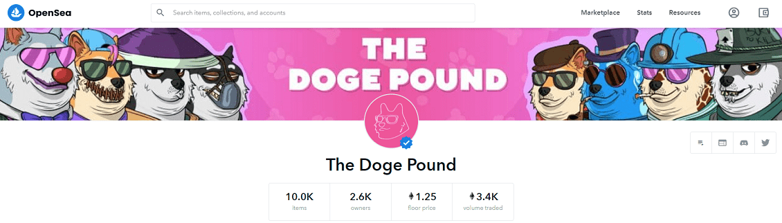 The Doge Pound Opensea